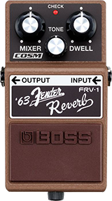 boss Fender FRV-1 '63 Reverb Pedal