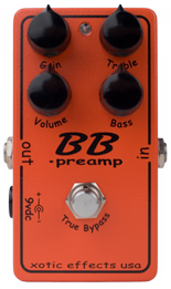 Xotic BB Preamp pedal