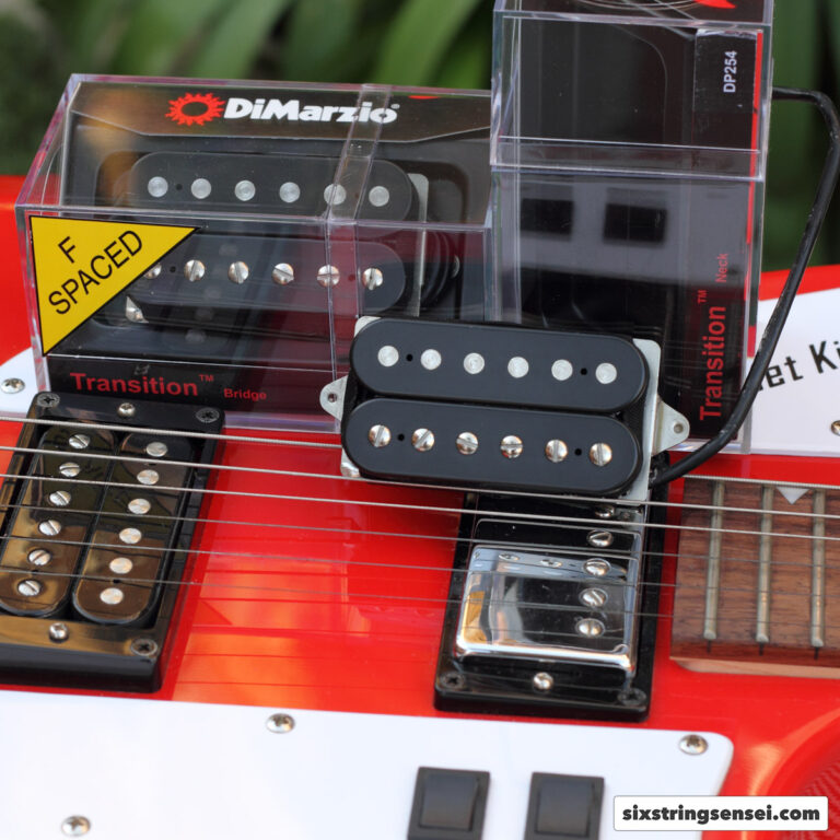 DiMarzio Transition Steve Lukather Bridge and Neck Pickups Improve a Guitar
