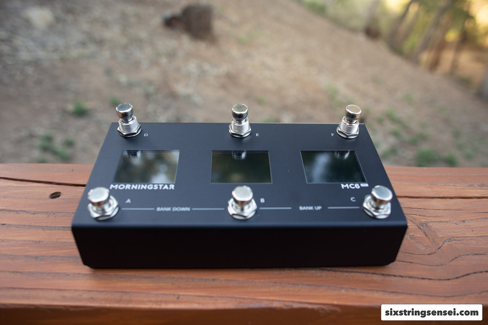Morningstar MC-6 Pro MIDI Controller Detail Shot