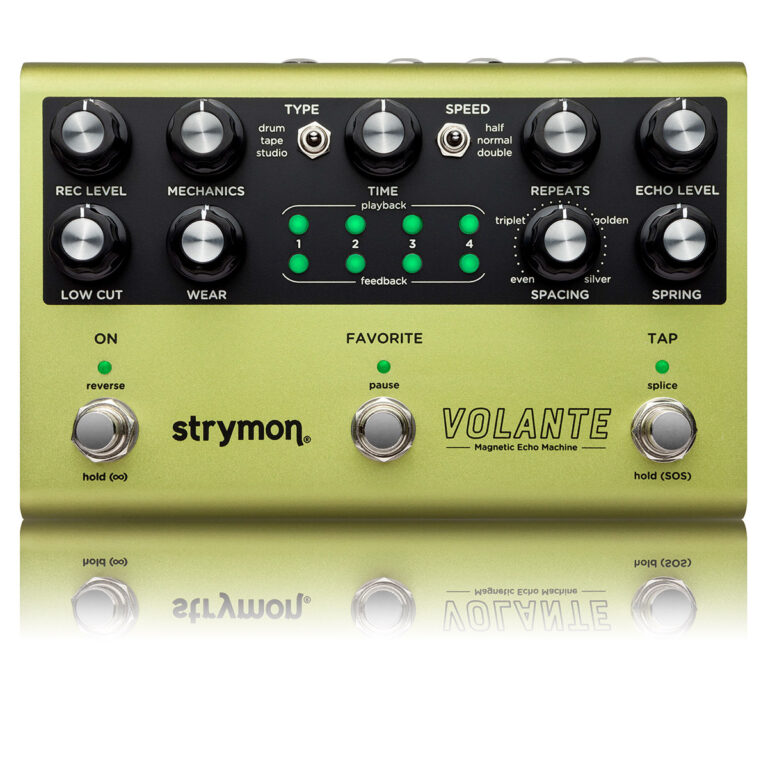 My Favorite Delay Pedal is the Strymon Volante, Echorec Emulation